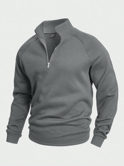 CHRISTIAN CLASSIC HALF-ZIP SWEATER