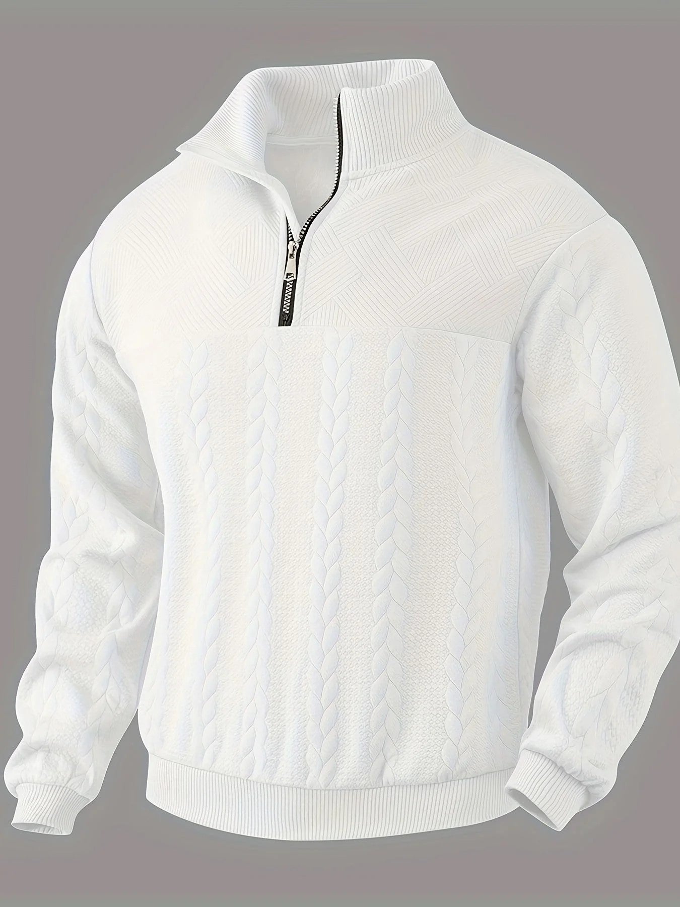 LIAM ELEGANT RIBBED SWEATER