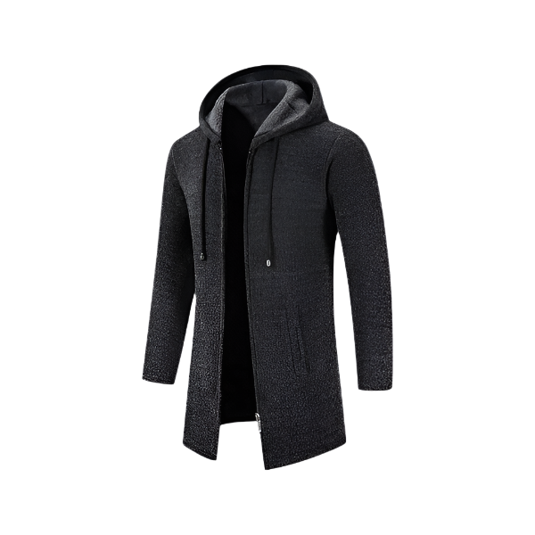 MAESTRO WOOL HOODED JACKET