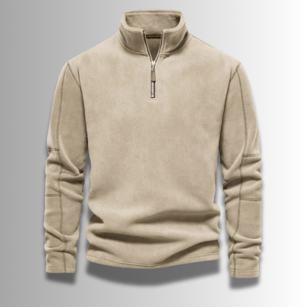 ROCCO WARM QUARTER ZIP SWEATER