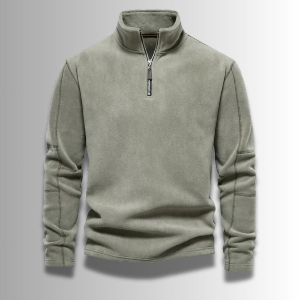 ROCCO WARM QUARTER ZIP SWEATER