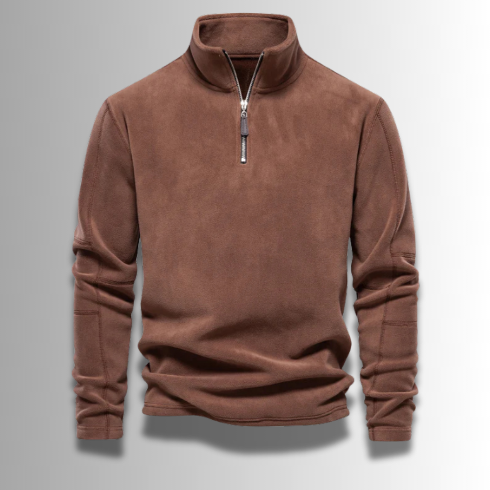 ROCCO WARM QUARTER ZIP SWEATER