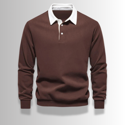 COLLIN POLO COLLAR SWEATER