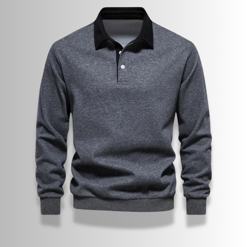 COLLIN POLO COLLAR SWEATER