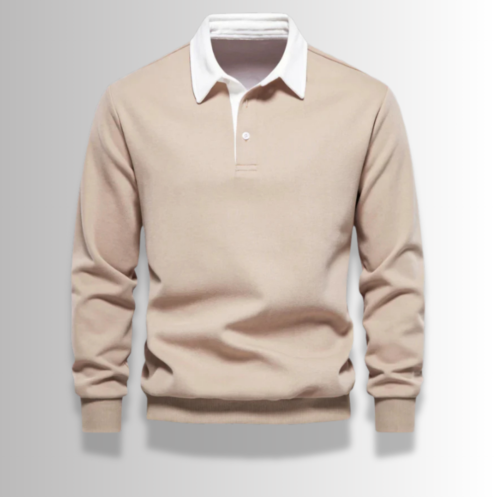 COLLIN POLO COLLAR SWEATER