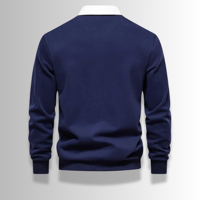 COLLIN POLO COLLAR SWEATER