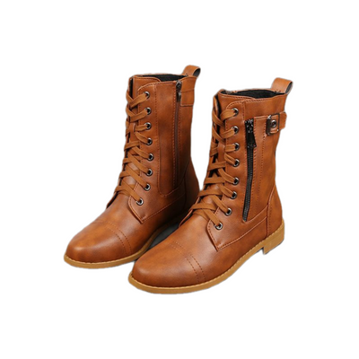 ISABELLA CLASSIC LACE-UP BOOTS