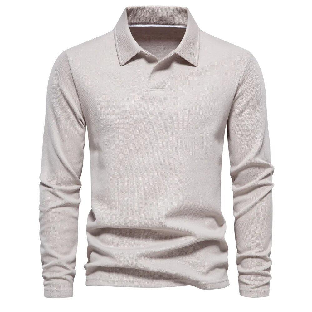 JAMES STYLISH SLEEVED POLOSHIRT