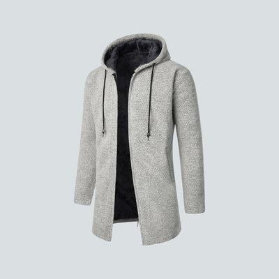 MAESTRO WOOL HOODED JACKET