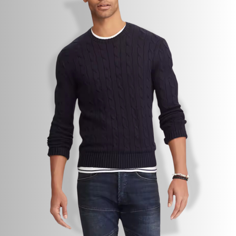 PULL EN MAILLE LUCA PREMIUM