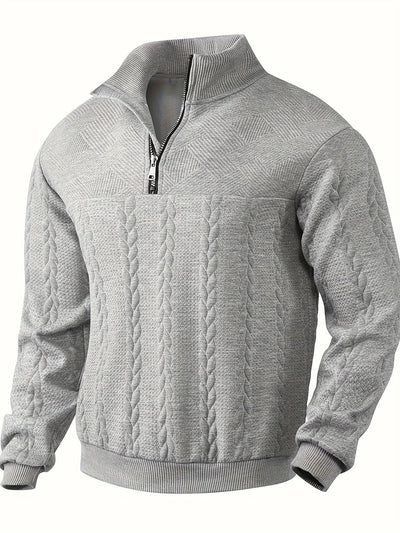 LIAM ELEGANT RIBBED SWEATER