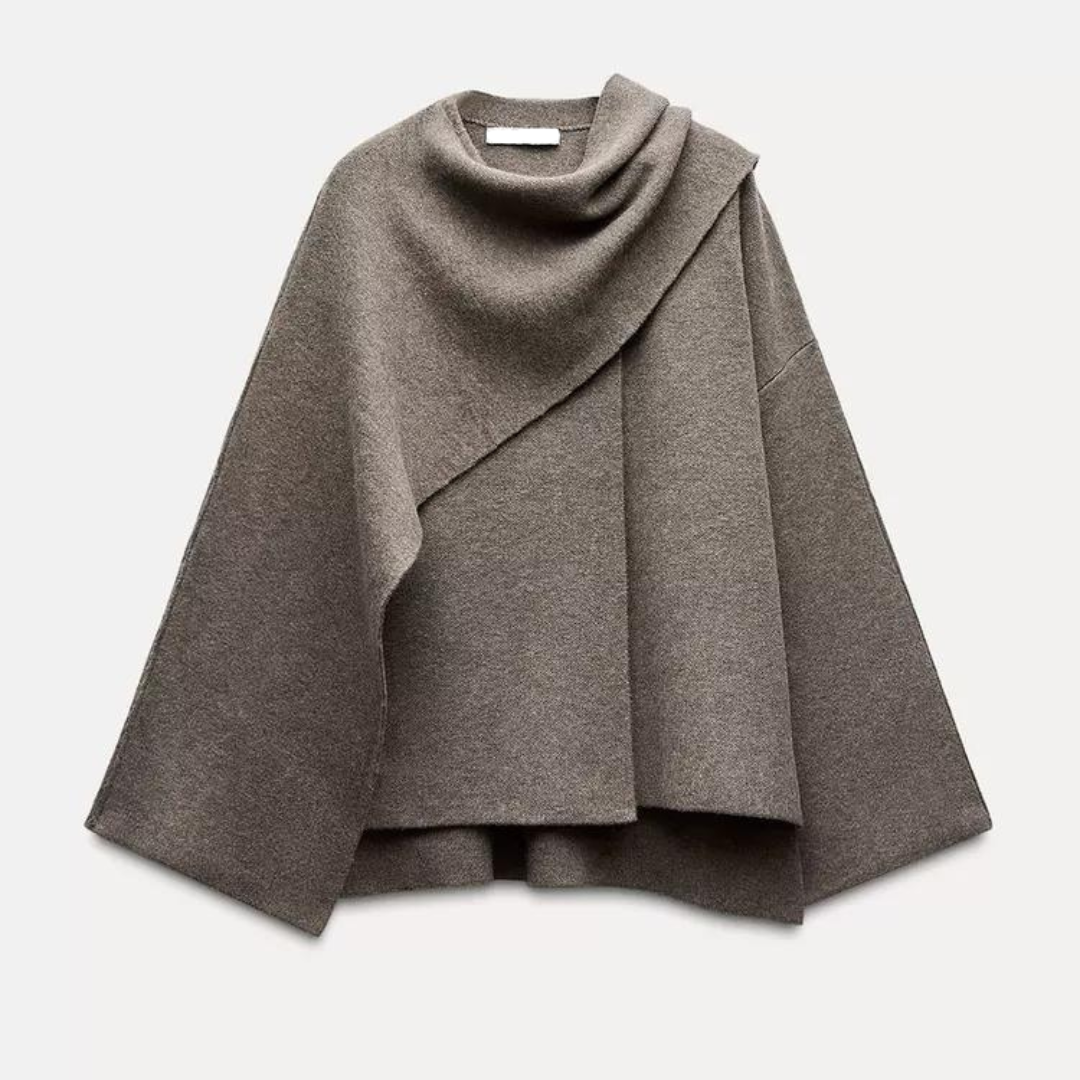 MANTEAU CAPE VIRALE ELIF