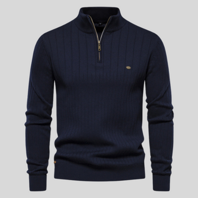 LEVI QUARTER-ZIP SWEATER