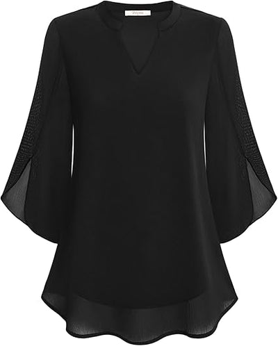 MARIAH CHIFFON BLOUSE