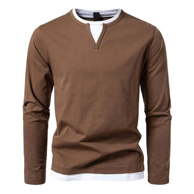 DIEGO LONG-SLEEVED HENLEY