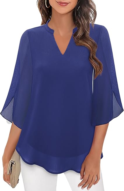 MARIAH CHIFFON BLOUSE