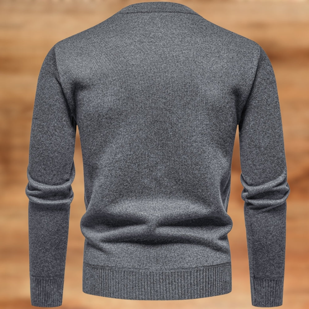 MALCOM CASUAL KNIT SWEATER