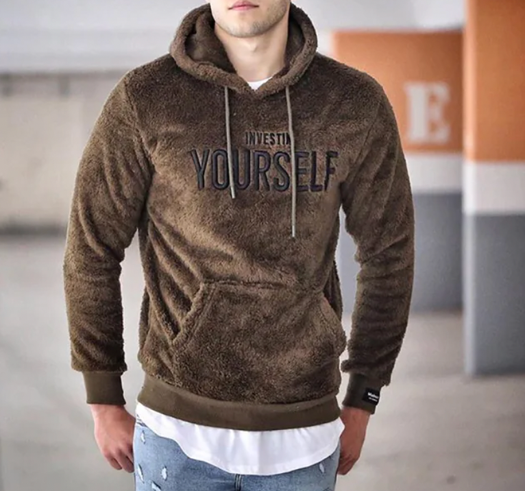 MALTE CUDDLY HOODED SWEATER