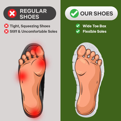 ULTRA COMFORTABLE ORTHOPEDIC SHOES