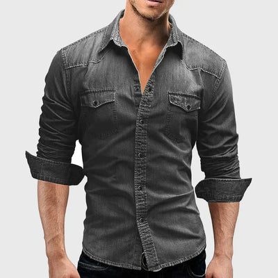 CHEMISE EN JEAN RÉTRO DAVID