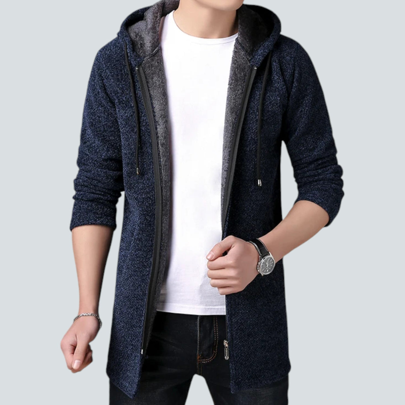 MAESTRO WOOL HOODED JACKET