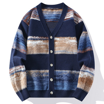 HORIZON STRIPE CARDIGAN