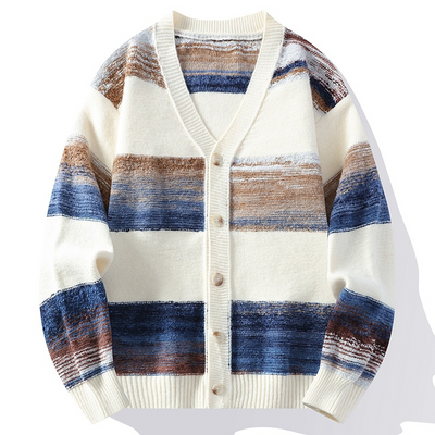 HORIZON STRIPE CARDIGAN