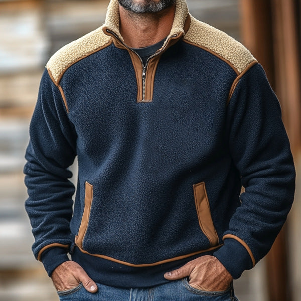 OUTLANDER QUATER-ZIP SWEATER