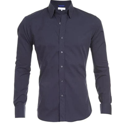 CHEMISE INFROISSEUSE EMILIO AVEC FERMETURE ÉCLAIR 