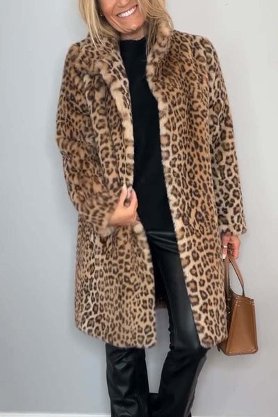 ROSA LEOPARD WINTER COAT