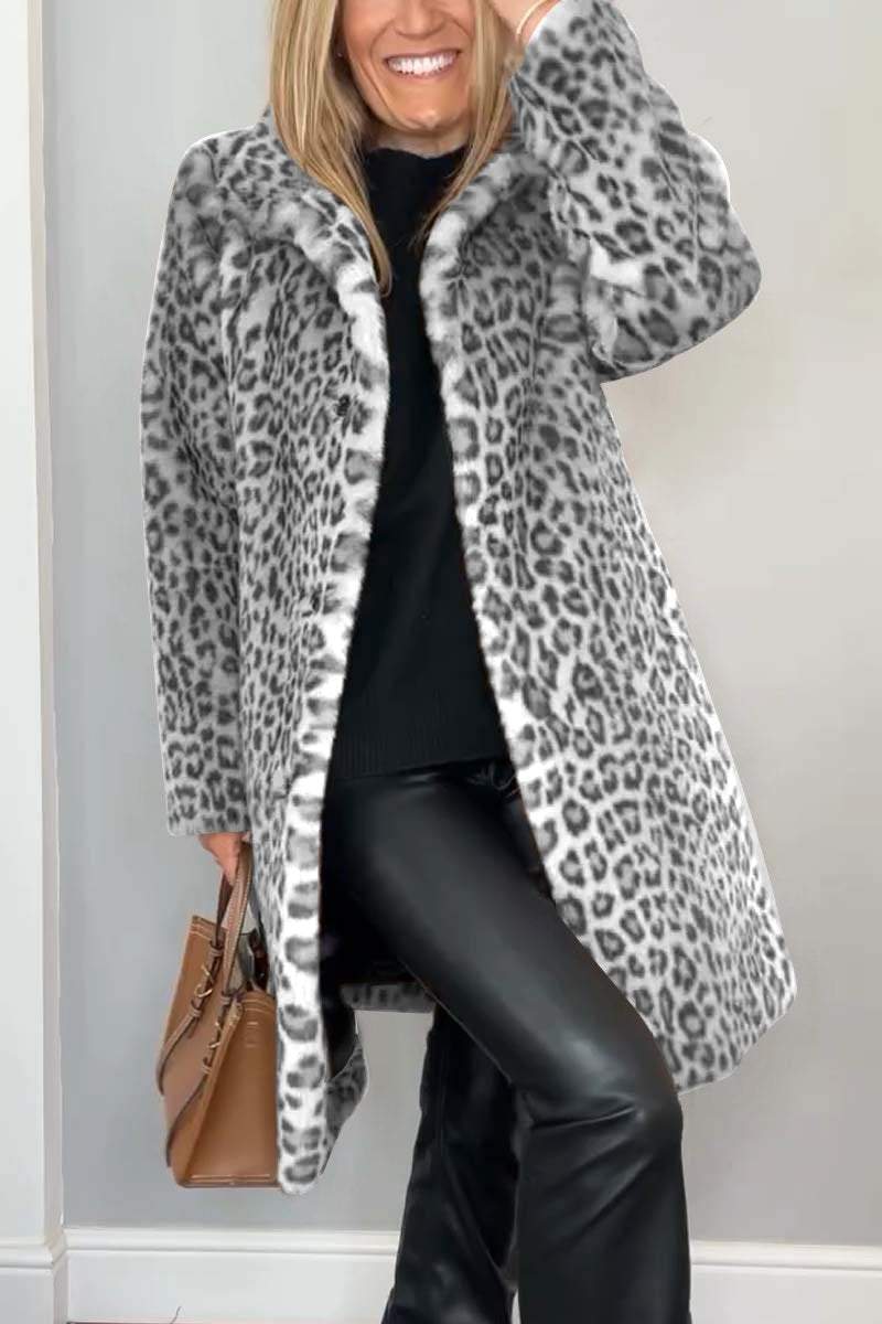 ROSA LEOPARD WINTER COAT