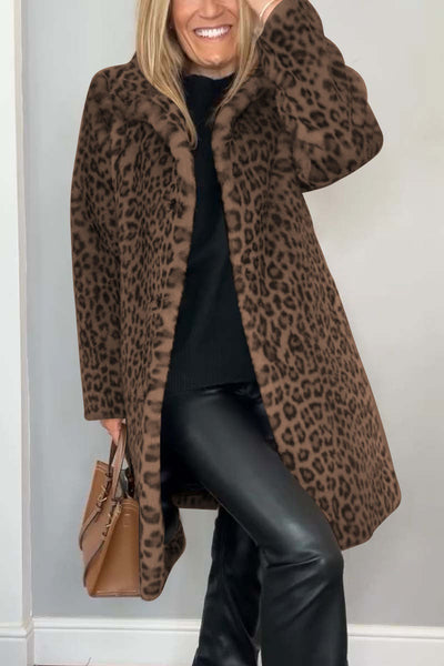 ROSA LEOPARD WINTER COAT