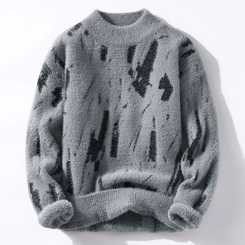 ALDRIC MIXED KNIT SWEATER