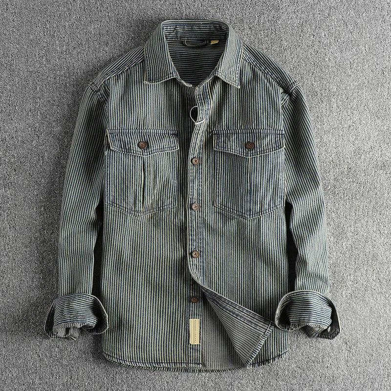 CHEMISE EN JEAN VINTAGE THÉO