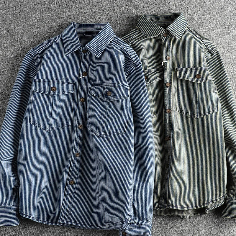 CHEMISE EN JEAN VINTAGE THÉO