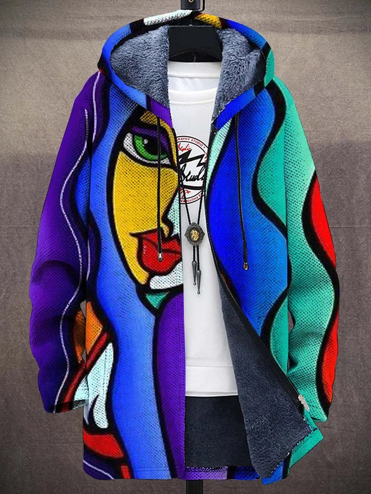 ORLANA LUXURY ART-INSPIRED HOODIE