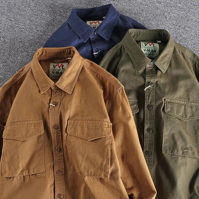 RUGO COTTON CARGO SHIRT