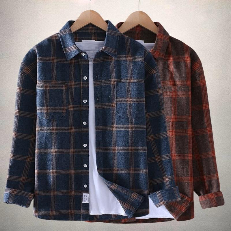 VIKTOR STYLISH CHEQUERED OVERSHIRT