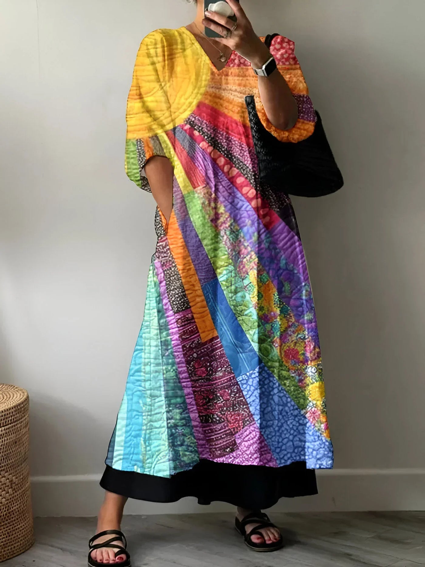 DIEDE COLORFUL DRESS