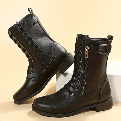 ISABELLA CLASSIC LACE-UP BOOTS