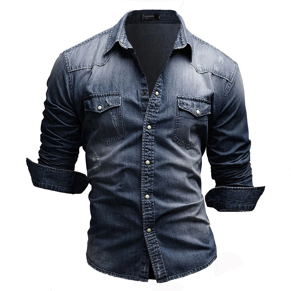 CHEMISE EN JEAN RÉTRO DAVID