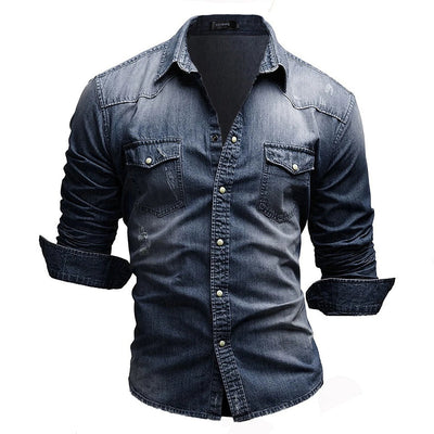 DAVID RETRO DENIM SHIRT