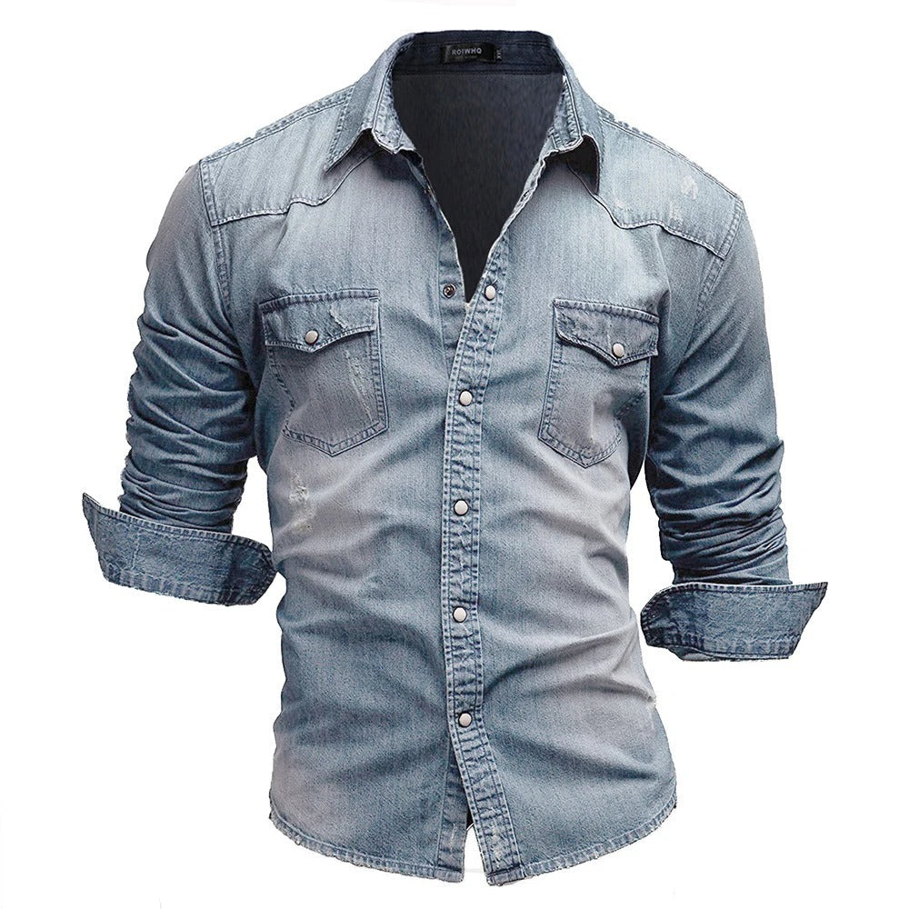 CHEMISE EN JEAN RÉTRO DAVID