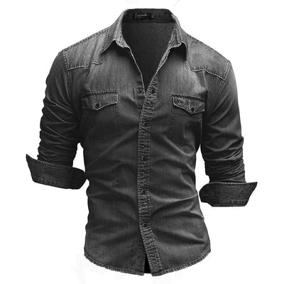 CHEMISE EN JEAN RÉTRO DAVID